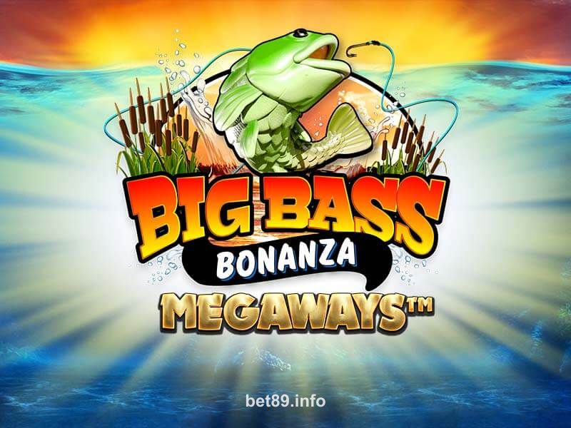 Imagem do jogo Big Bass Bonanza Megaways da bet89