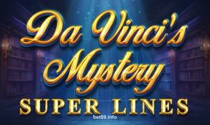 Imagem do jogo Da Vinci's Mystery Super Lines no Bet89