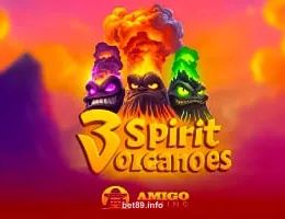 Imagem do jogo 3 Spirit Volcanoes na bet89